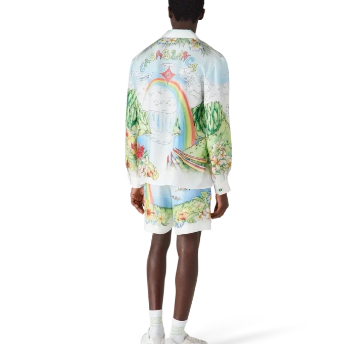 Aloha Langarm-Seidenhemd Aloha Langarm-Seidenhemd