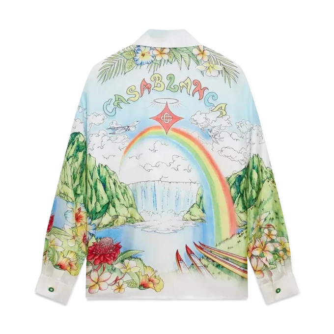 Aloha Langarm-Seidenhemd Aloha Langarm-Seidenhemd