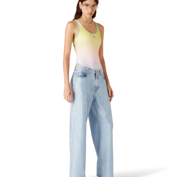 Badeanzug mit Farbverlauf