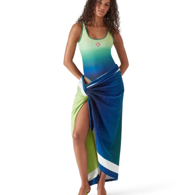 Badeanzug mit Farbverlauf