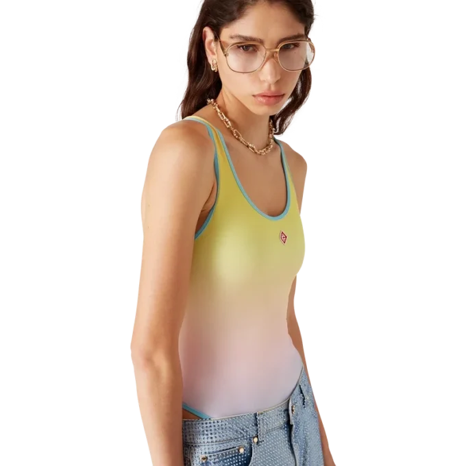 Badeanzug mit Farbverlauf