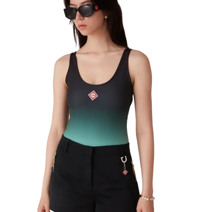 Badeanzug mit Farbverlauf Badeanzug mit Farbverlauf