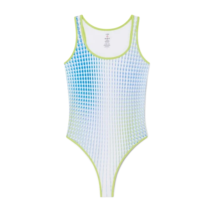 Badeanzug mit Farbverlaufsdruck