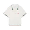 Baumwoll-Bouclé-Poloshirt