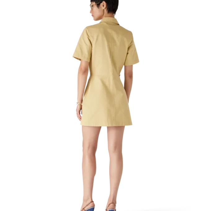 Baumwoll-Jacquard-Kleid mit Monogramm Baumwoll-Jacquard-Kleid mit Monogramm