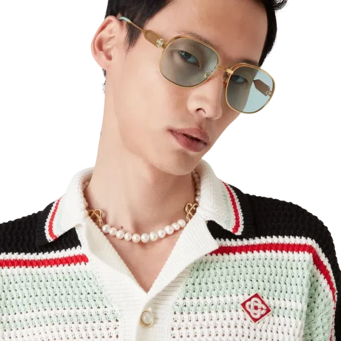 Baumwoll-Tennis-Häkeljacke