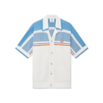 Baumwoll-Tennis-Shorts mit kurzen Ärmeln