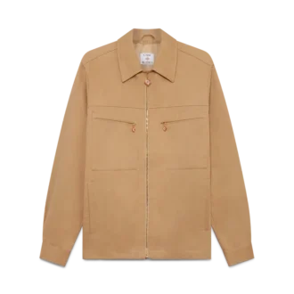 Baumwolljacke mit Reißverschluss