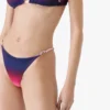 Bikini-Hose mit Aubergine-Farbverlauf