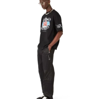 Blades Oversized-T-Shirt mit kurzen Shorts