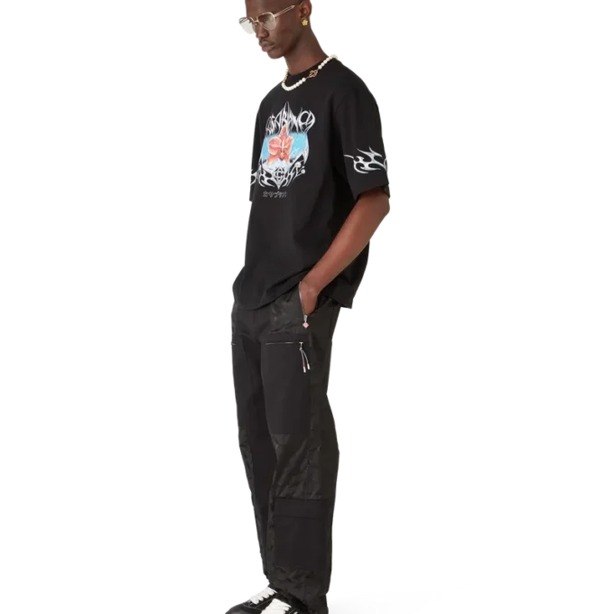 Blades Oversized-T-Shirt mit kurzen Shorts Blades Oversized-T-Shirt mit kurzen Shorts