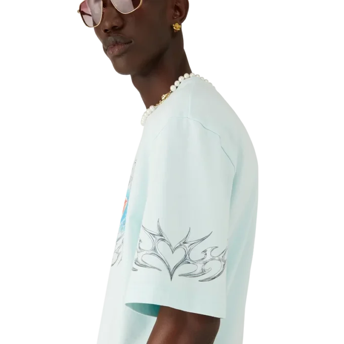 Blades Oversized-T-Shirt mit kurzen Shorts Blades Oversized-T-Shirt mit kurzen Shorts