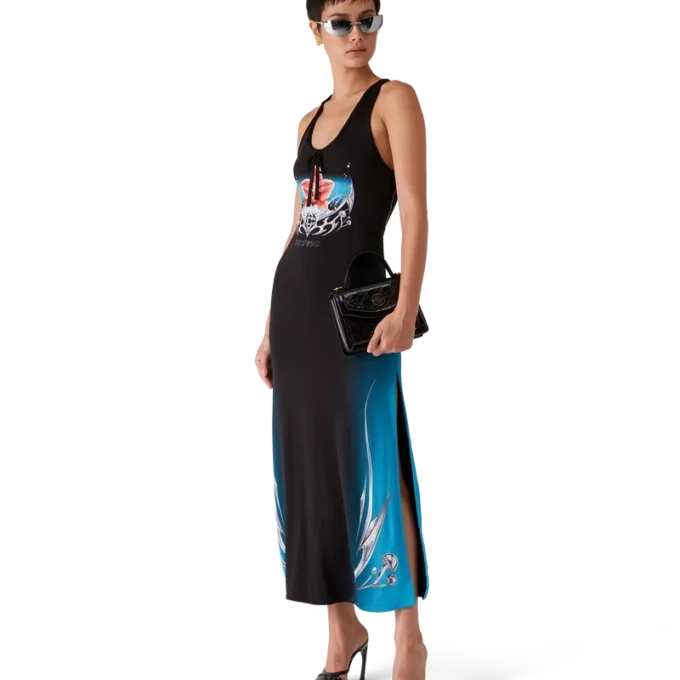 Blades Slinky Jersey-Kleid