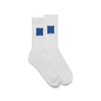 Blaue Casa Square Socken
