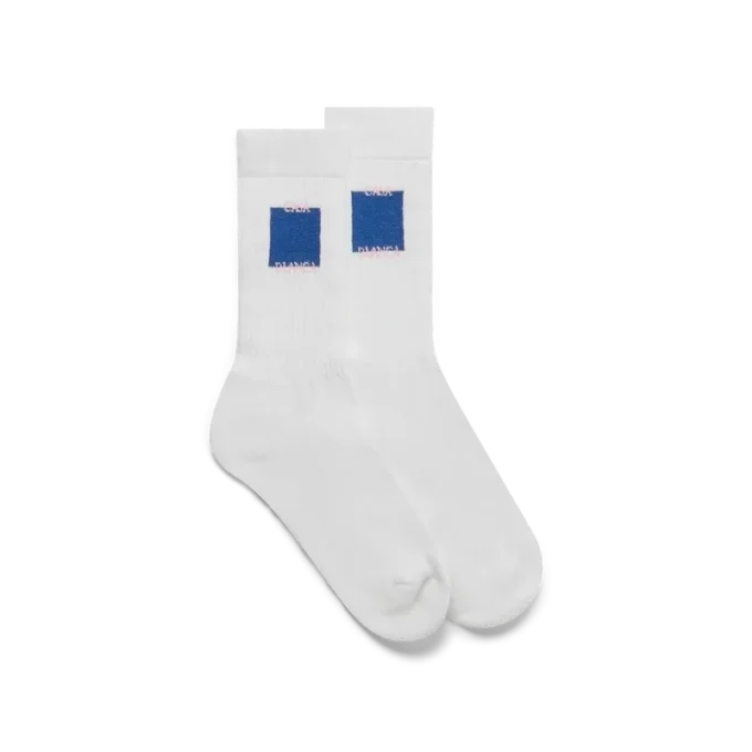 Blaue Casa Square Socken