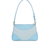 Blaue Jeanne Pochette-Umhängetasche Blaue Jeanne Pochette-Umhängetasche