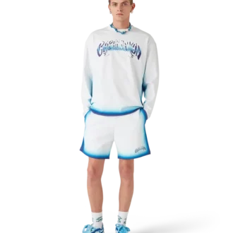 Blaue Knoten-Halskette