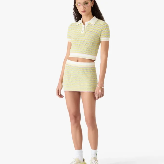 Bourgeois gestreifter Minirock Bourgeois gestreifter Minirock