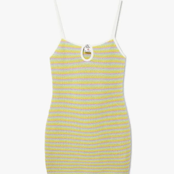 Bourgeois gestreiftes Minikleid