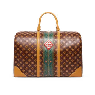 Braune Monogram-Wochenendtasche