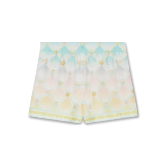 Candy Icons Seiden-Twill-Shorts