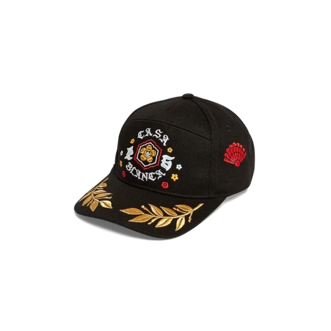 Cap mit gesticktem Lorbeer-Emblem