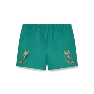 Casa Embroidery Badeshorts
