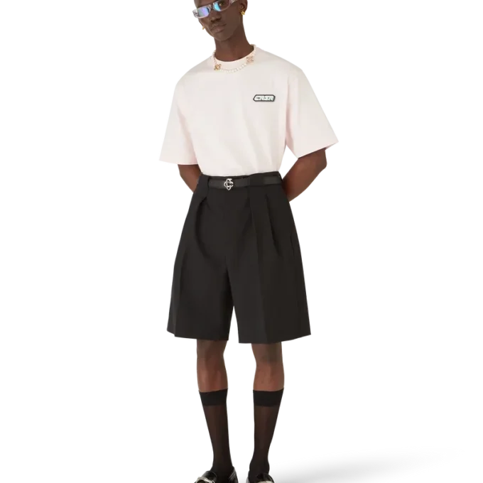 Casa Racing Oversized-Shorts mit kurzen Ärmeln Casa Racing Oversized-Shorts mit kurzen Ärmeln