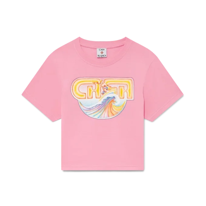 Casa Surf Cropped T-Shirt Casa Surf Cropped T-Shirt