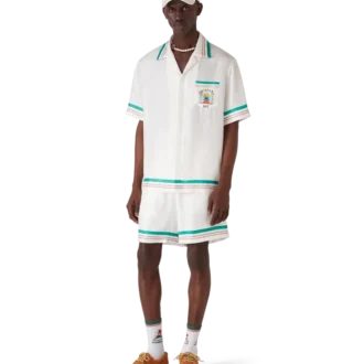 Casa Way Kurzarm-Seidenhemd