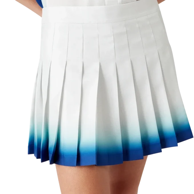 Casa Way Skate-Plisseerock aus Seide Casa Way Skate-Plisseerock aus Seide