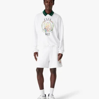 Casa Way Sweatshirt mit Rundhalsausschnitt