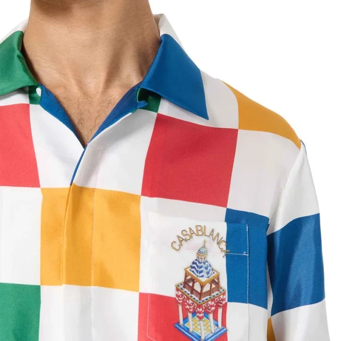 Casablanca Primary Check Hemd
