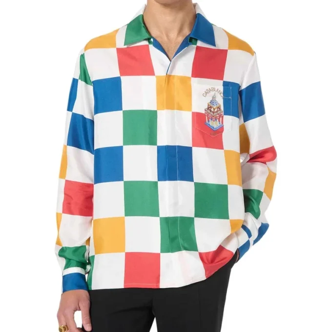 Casablanca Primary Check Hemd