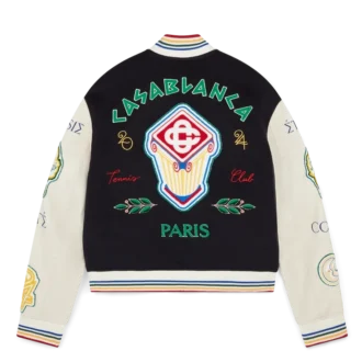 Chenille-Patchwork-Bomberjacke