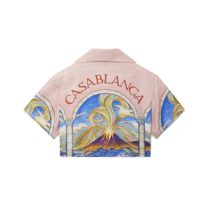 Chevaux Sauvages Kurzes Seidenhemd Chevaux Sauvages Kurzes Seidenhemd