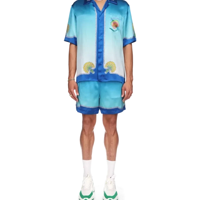 Coquillage Colora Seidenhemd