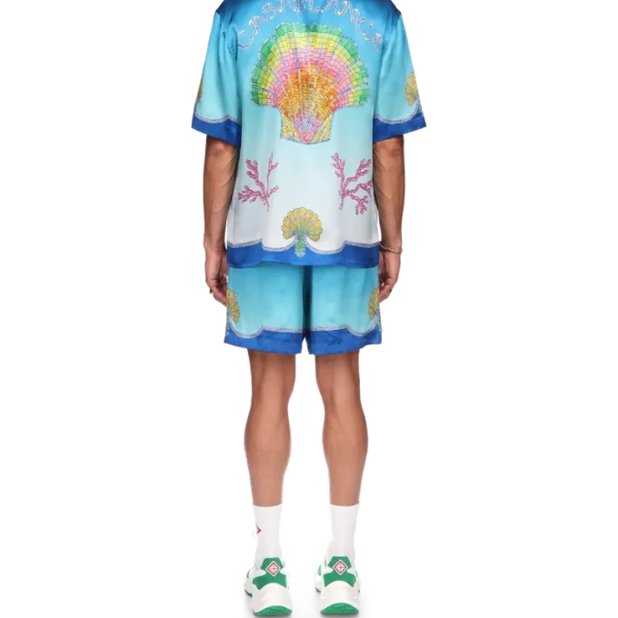 Coquillage Colora Seidenhemd