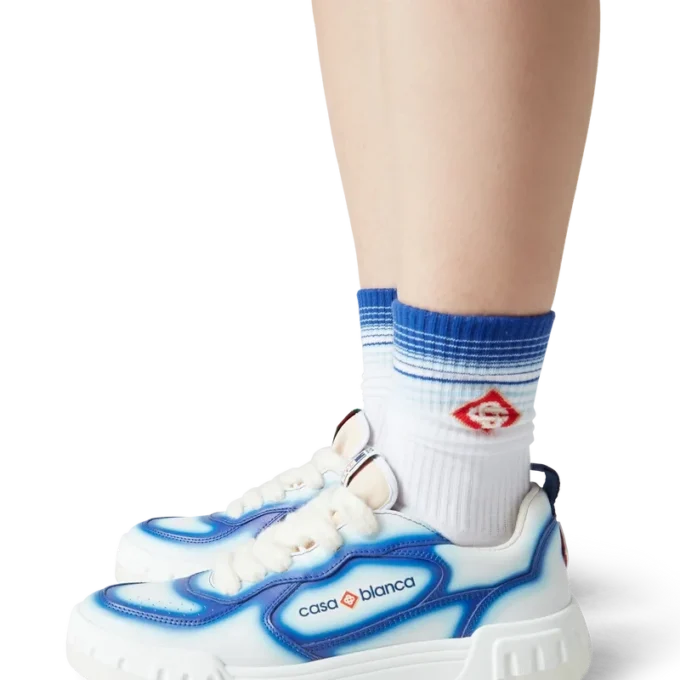 Court Blue Fade Sneaker für Damen