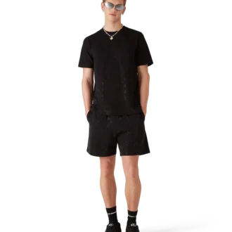 Crystal Monogram Sweatshorts