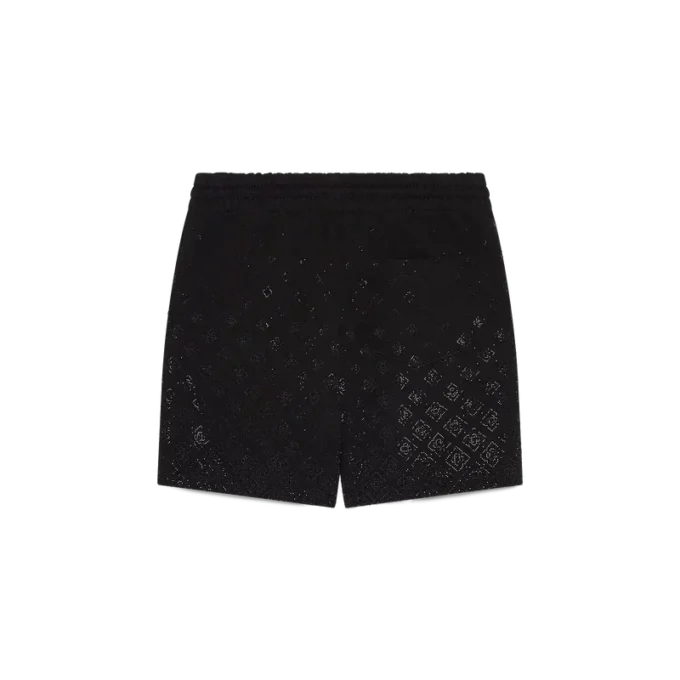 Crystal Monogram Sweatshorts