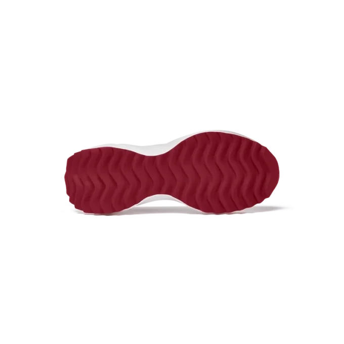 Damen-Sneaker Atlantis in Weiß und Haute Red