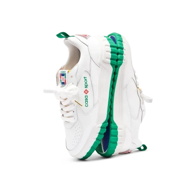 Damen-Sneaker „Court“ in Weiß und Grün