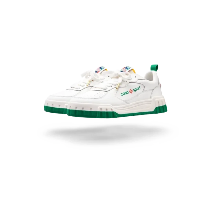 Damen-Sneaker „Court“ in Weiß und Grün