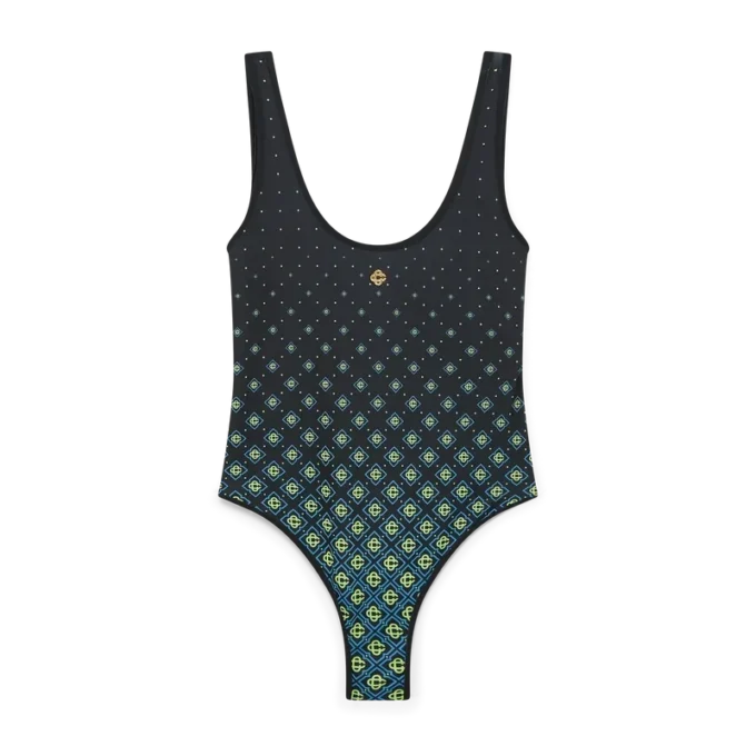 Degrade Black Monogram Badeanzug Degrade Black Monogram Badeanzug