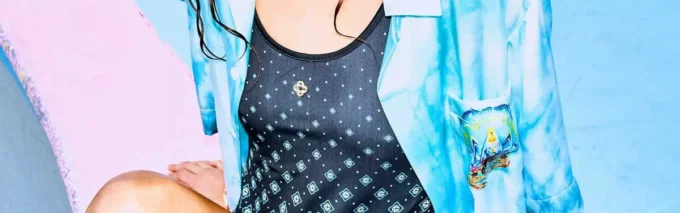 Degrade Black Monogram Badeanzug Degrade Black Monogram Badeanzug