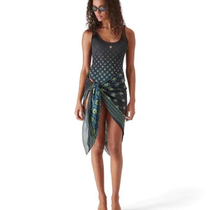 Degrade Black Monogram Badeanzug Degrade Black Monogram Badeanzug