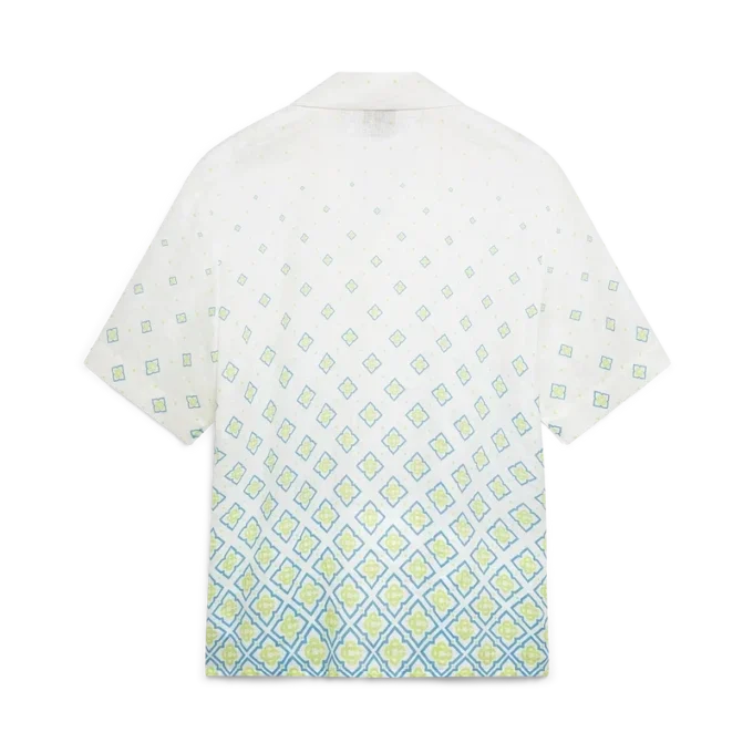 Degrade-Monogramm-Leinenhemd mit kurzen Shorts