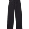 Denim Monogram Straight-Leg-Jeans