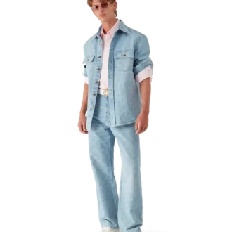 Denim-Monogramm-Hemd